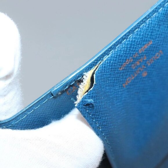 LOUIS VUITTON Epi Agenda PM Day Planner Cover Blue - Picture 9 of 16